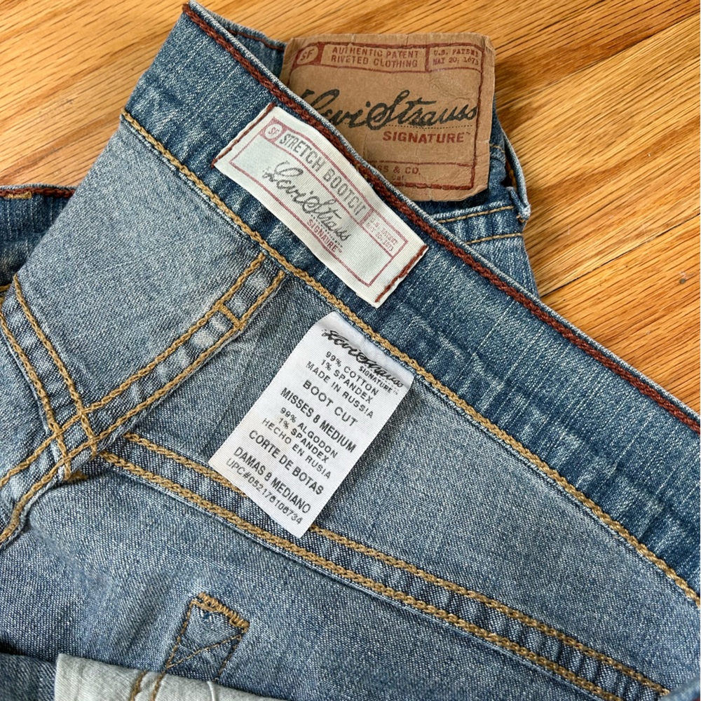 Levi Strauss Signature Stretch Bootcut Misses 8 M